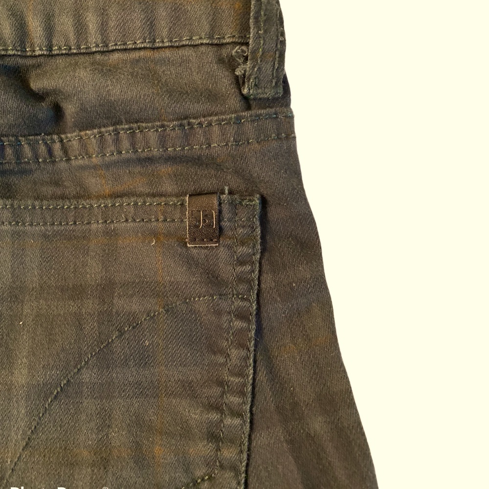 Joe’s jeans plaid green kids jeans in size 12
